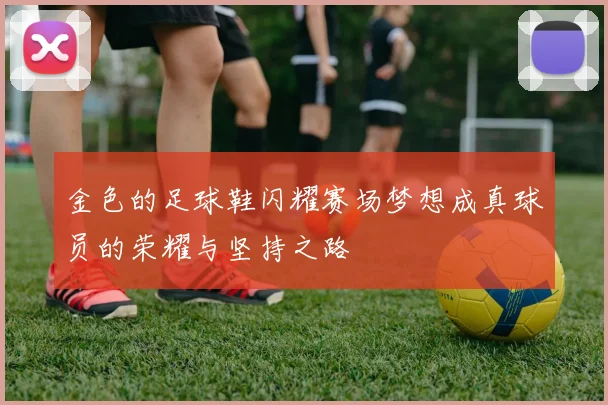 金色的足球鞋闪耀赛场梦想成真球员的荣耀与坚持之路